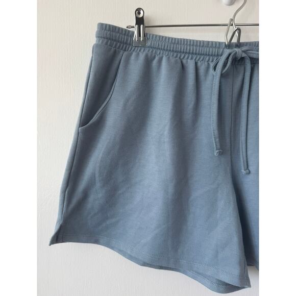 Lucky Brand Dusty Blue Cozy Jersey Knit Pajama Lounge Set Size Large - Picture 9 of 12